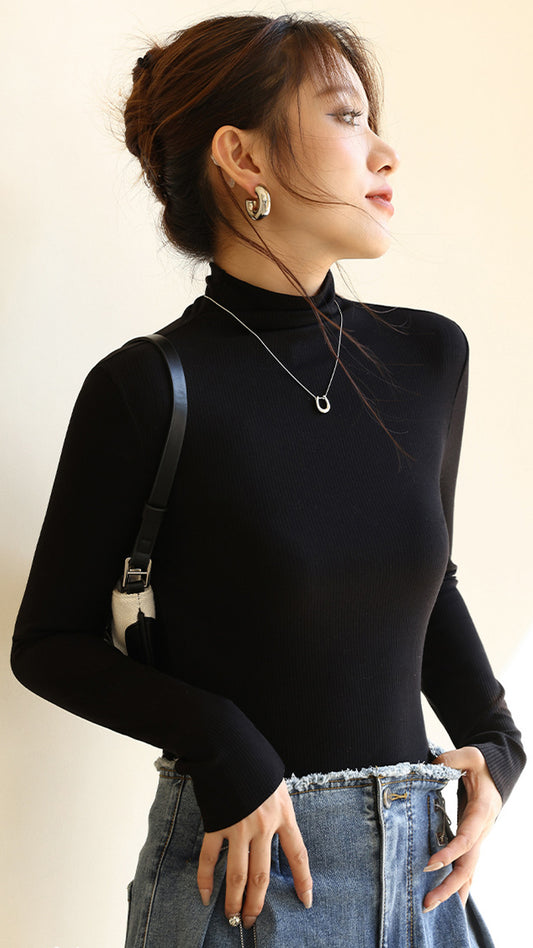 Half Turtleneck Bottoming Shirt