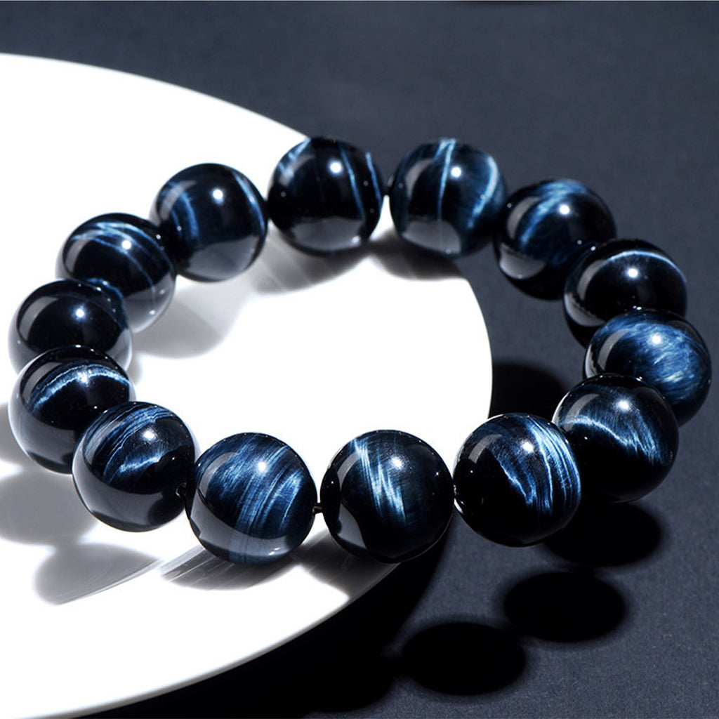 Lightning Blue Tiger's Eye Bracelet