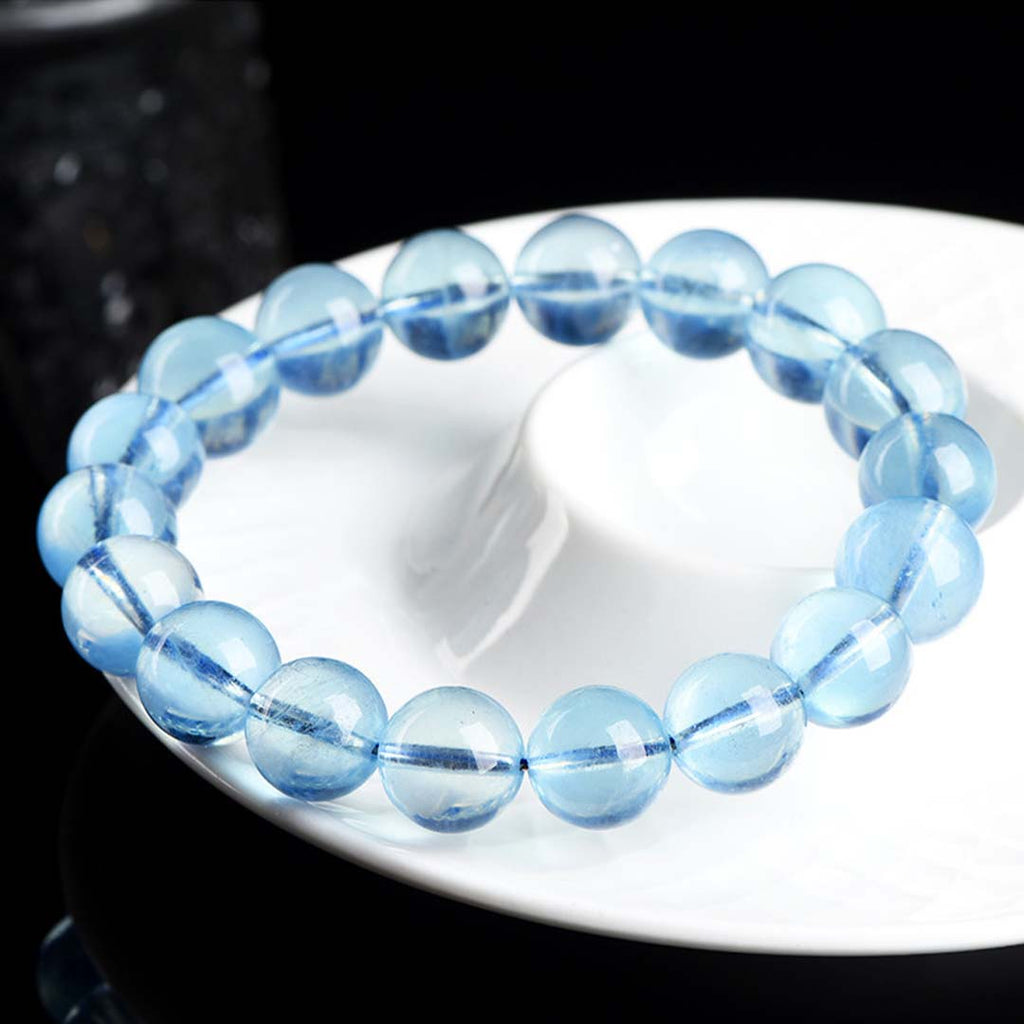 Extremely High Quality Ice Aquamarine Bracelet