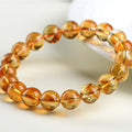 Golden Citrine Pyramid Bracelet