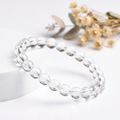 Speckless Clear Quartz Bracelet
