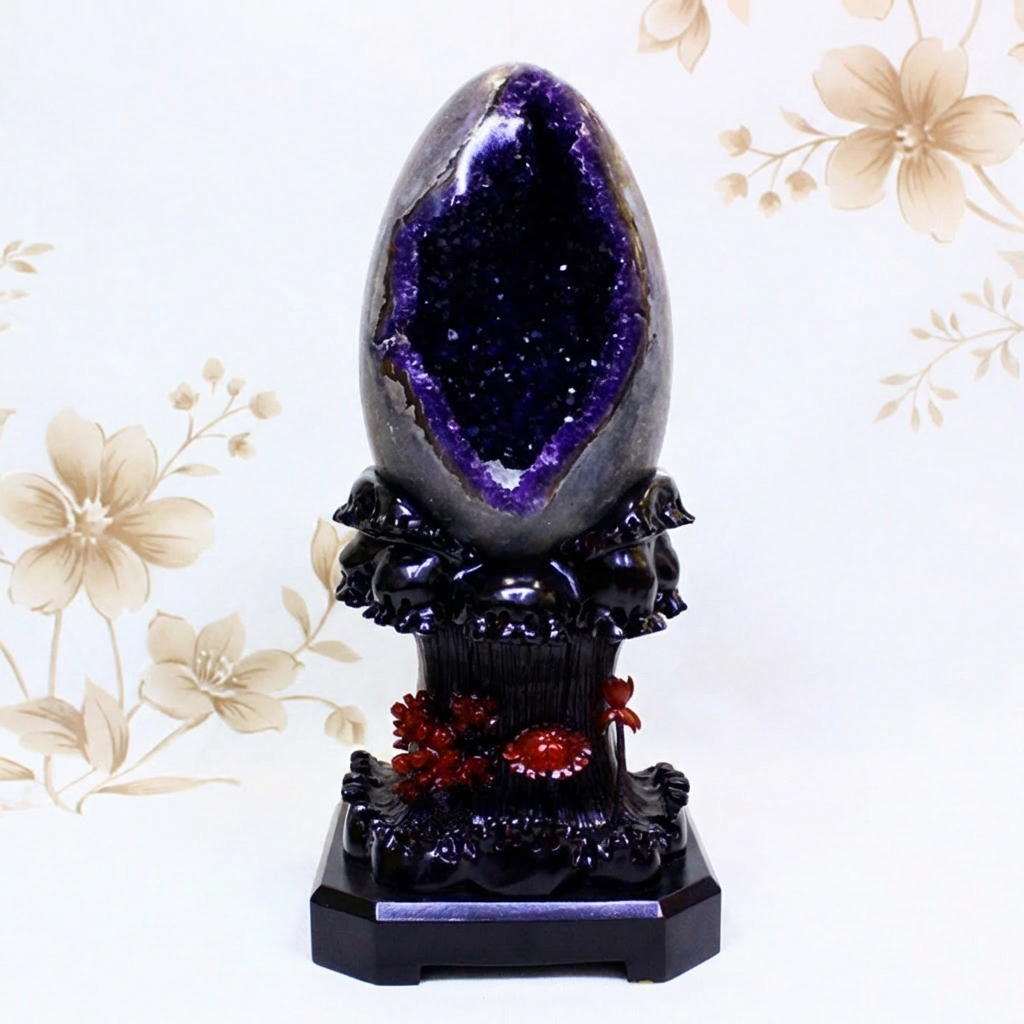 Amethyst Cave (Dinosaur Egg)