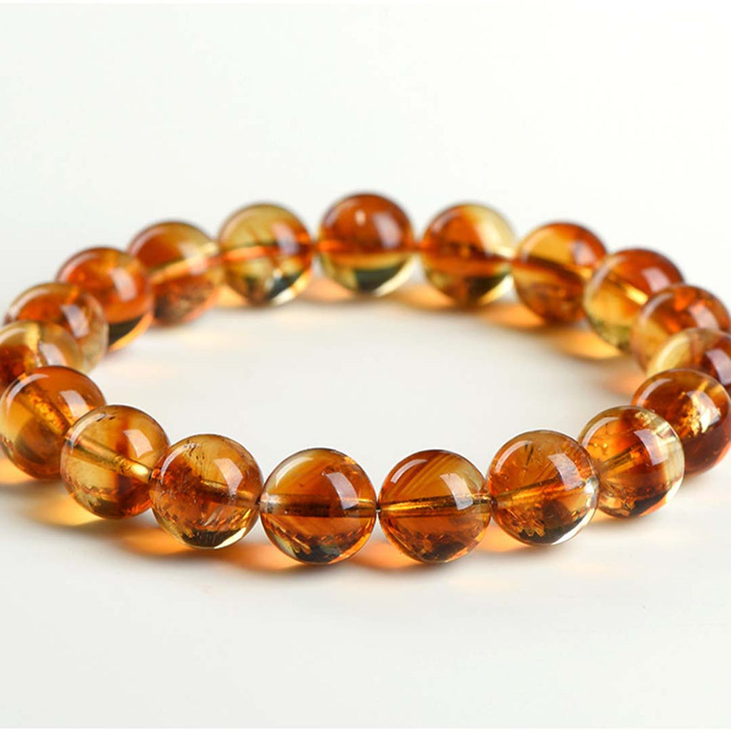 Premium Citrine Pyramid Bracelet