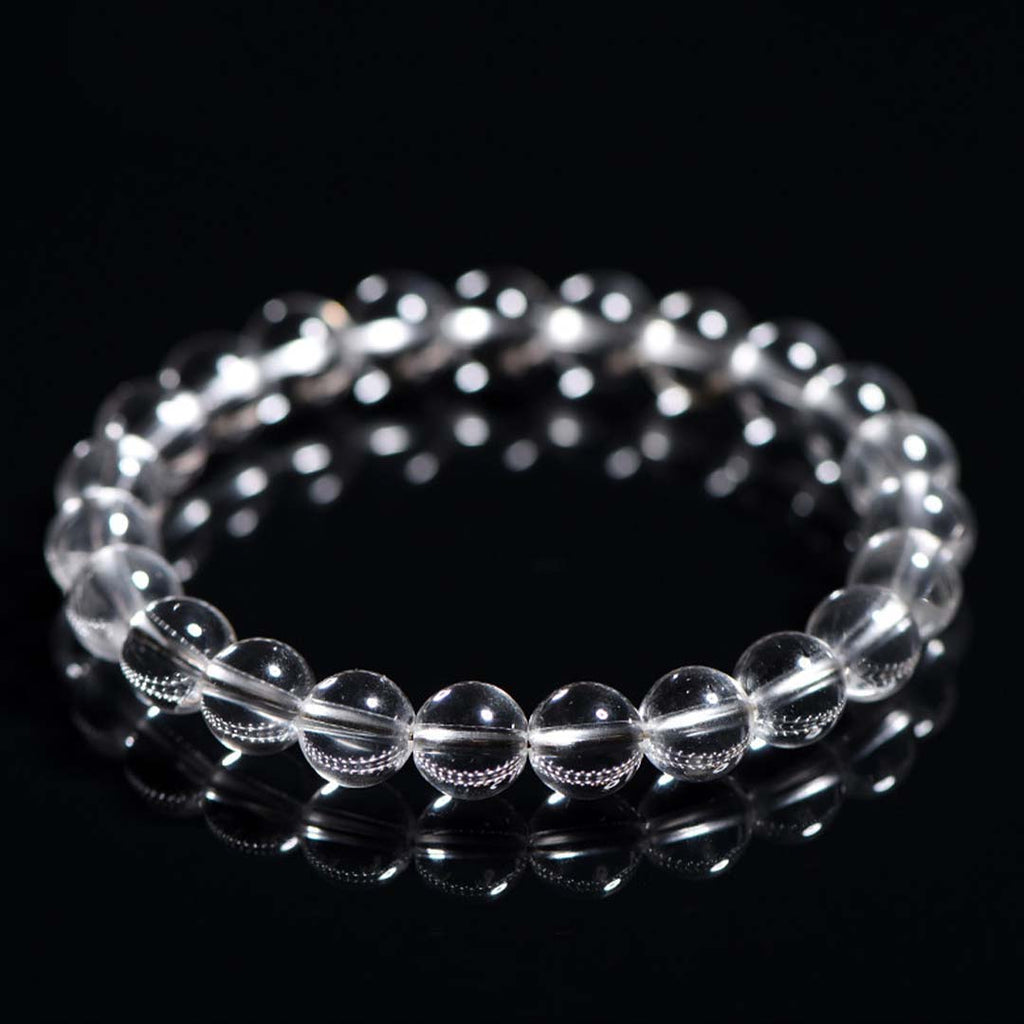 Speckless Clear Quartz Bracelet