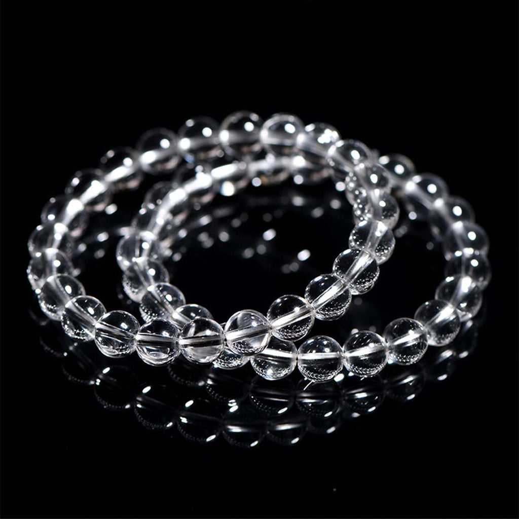 Speckless Clear Quartz Bracelet