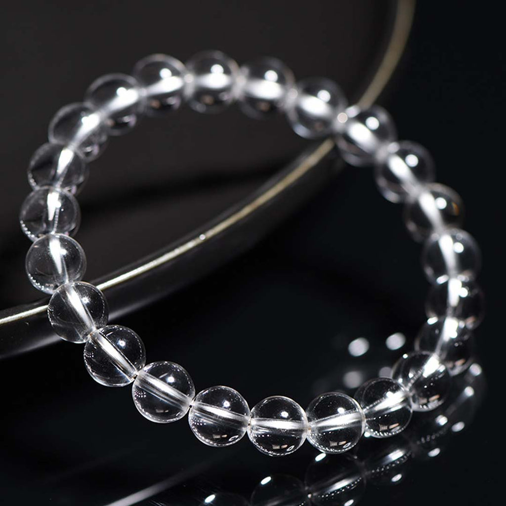 Speckless Clear Quartz Bracelet